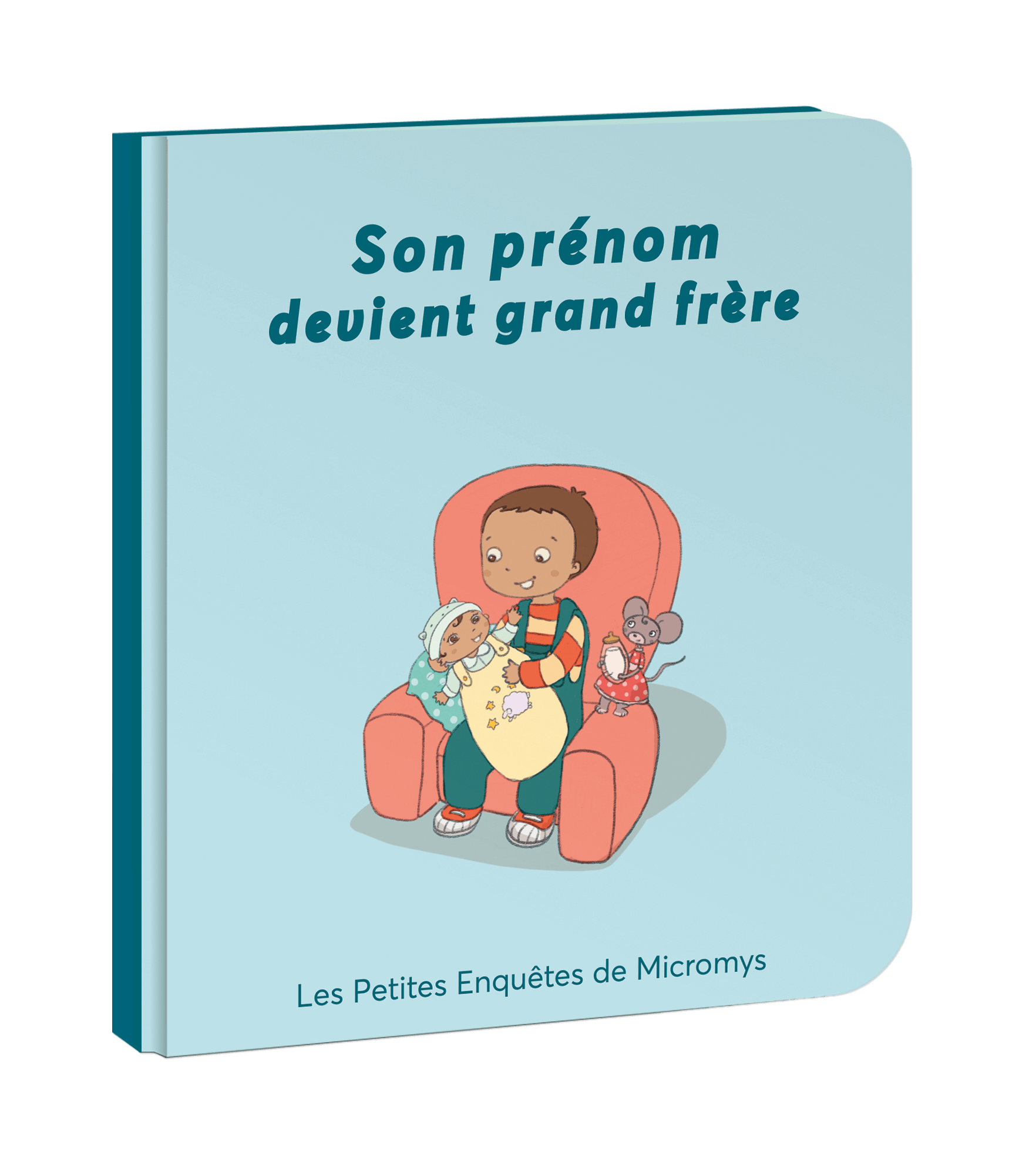 Livre personnalisé Grande Soeur, Bébé Enfant - LesEnfantsRoy